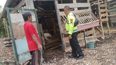 Kapolsek Gedangan Instruksikan Bhabinkamtibmas Dukung Ketahanan Pangan