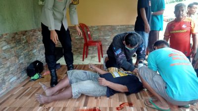 Polsek Jatisrono Evakuasi dan Olah TKP Orang Gantung Diri