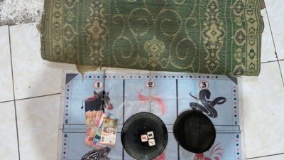 Sat Reskrim Polres Wonogiri Berhasil Amankan 3 Pelaku Judi Dadu