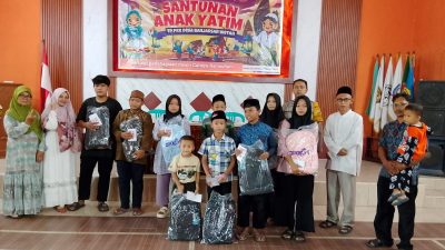 Senyum Ceria Anak- Anak Yatim Terima Santunan Pemdes Banjarsari Wetan