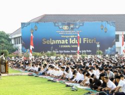 Shalat Idul Fitri di Halaman Polda Jateng, Momentum Silaturahmi antara Polri dan Masyarakat