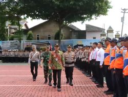 Siap Amankan Mudik Lebaran, Polres Wonogiri Apel Gelar Pasukan Ops Ketupat Candi 2025