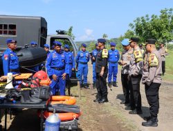 Tim Asistensi Polda Jateng Kunjungi Pos Air Waduk Gajah Mungkur Wonogiri