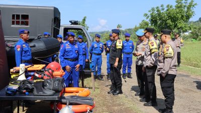 Tim Asistensi Polda Jateng Kunjungi Pos Air Waduk Gajah Mungkur Wonogiri