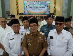 Bupati Hamartoni Ahadis Buka Bimbingan Manasik Haji Kabupaten Lampung Utara Tahun 1446 H / 2025 M