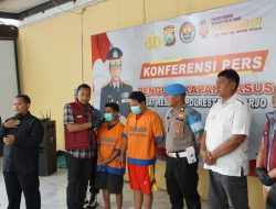 Dua Karyawan Curi Kabel Listrik Milik Gudang di Jatikalang Krian