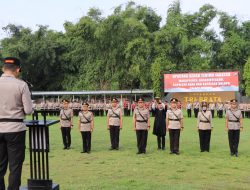 Estafet Kepemimpinan di Polres Madiun, Wakapolres Hingga Kapolsek Resmi Berganti