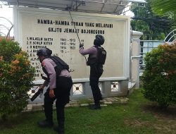 Polres Bojonegoro Sterilisasi Gereja Jelang Jumat Agung dan Paskah 2025