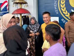 Hari Ke-2 Idul Fitri, Kepala Lapas Kotabumi Tinjau Langsung Kunjungan Keluarga WBP