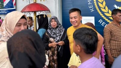 Hari Ke-2 Idul Fitri, Kepala Lapas Kotabumi Tinjau Langsung Kunjungan Keluarga WBP