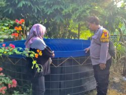 Kapolsek Tanggulangin Masifkan Peran Bhabinkamtibmas Ajak Warga Wujudkan Ketahanan Pangan Manfaatkan Lahan Kosong