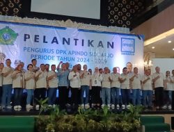 Apindo Sidoarjo Resmi Lantik Pengurus Baru 2024-2029, Tegaskan Komitmen Serap Tenaga Kerja Lokal