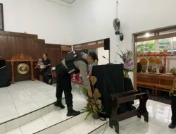 Siap Amankan Rangkaian Paskah, Polres Wonogiri Siagakan Personil di Gereja
