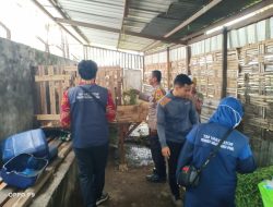 Polsek Tulangan Dorong Ketahanan Pangan Lewat Pemanfaatan Pekarangan Warga Untuk Peternakan Kambing