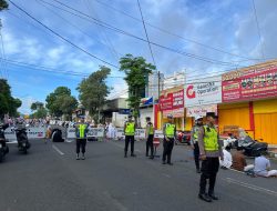 Jajaran Polres Wonogiri menggelar Pengamanan Ibadah Shalat Idul Fitri 1446 H di Sejumlah Lokasi
