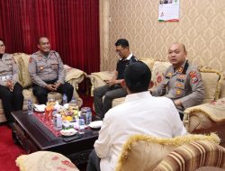 Jalin Sinergitas dan Keakraban, Kapolres Sumenep AKBP Rivanda Silaturahmi dengan Bupati Sumenep