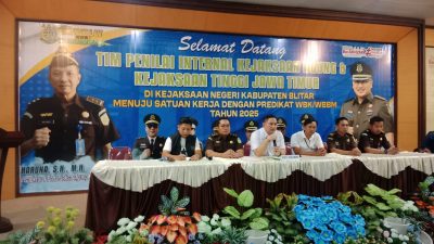 Kajari Kabupaten Blitar Tetapkan Empat Tersangka dalam Kasus Dugaan Korupsi Proyek Dam Kalibentak
