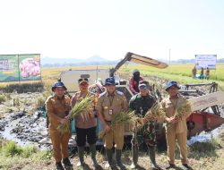 Kapolres Wonogiri Hadiri Panen Raya Padi Serentak Bersama Forkopimda