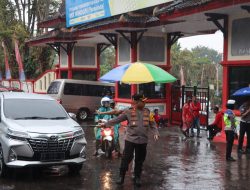 Kapolres Wonogiri Pantau Langsung Pengamanan Libur Lebaran di Waduk Gajah Mungkur