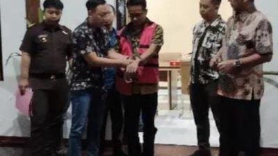 Kejari Tahan Kabid SDA PUPR Kabupaten Blitar Terkiat Kasus Korupsi DAM Kalibentak