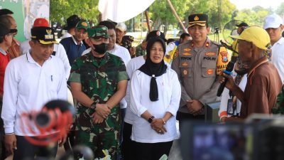 Panen Raya Padi Serentak, Polres Bojonegoro Dukung Petani Lewat Pendampingan Intensif