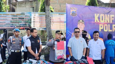 Polres Wonogiri Berhasil Ungkap Jaringan Peredaran Narkoba, 4 Pelaku Diamankan 1 DPO