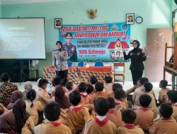 Polsek Krian Edukasi Bahaya Bullying dan Narkoba di SDN Sidorejo