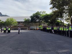 Sigap dan Humanis, Polres Wonogiri Amankan Kenaikan Sabuk PSHT di GOR Giri Mandala