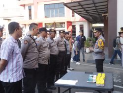 Tes Urin dan Pemeriksaan HP Anggota, Wakapolres Jember Lakukan Mitigasi dan Deteksi Dini Secara Rutin