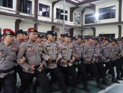 Tingkatkan Profesionalisme dan Kesiapsiagaan, Polres Wonogiri Asah Kemampuan Kompi Dalmas