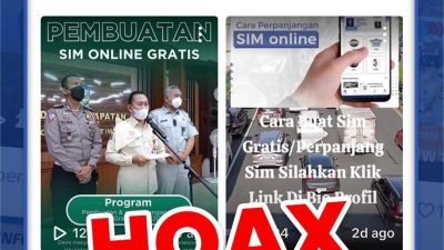 Waspada!! Modus Penipuan Berkedok Pembuatan SIM Online Gratis