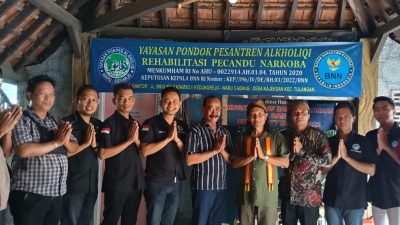 Yayasan PP Alkholiqi Gelar Halal Bihalal, Pererat Ukhuwah dan Komitmen Rehabilitasi Pecandu Narkoba di Sidoarjo