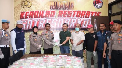 35 Kg Sabu Hasil Temuan Nelayan Masalembu  Diserahkan Polres Sumenep ke Ditresnarkoba Polda Jatim