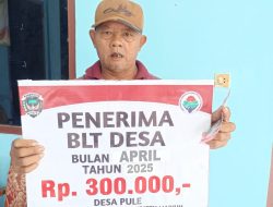 Bantuan BLT DD Desa Pule Tersalurkan Tepat Sasaran Sesuai KPM