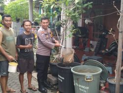 Bhabinkamtibmas Sidokumpul Tinjau Program Ketahanan Pangan Budidaya Ikan Lele