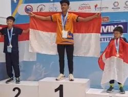 Brillian Pratama Arlista putra Keluarga Wisata Desa BMJ Mojopahit Mojokerto Raih Dua Medali Emas di Kejuaraan Diving Internasional