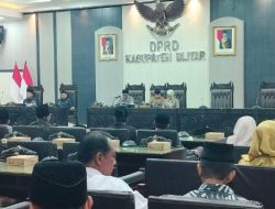 DPRD Kabupaten Blitar Gelar Rapat Paripurna Bahas Rancangan Perda RPJMD 2025–2029