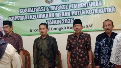 Dinas Koperasi, UMKM dan Naker Gelar Sosialisasi serta Muskel Koperasi Merah Putih Kelurahan Sukorejo