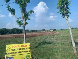 Ditengah Presiden Prabowo Gaungkan Ketahan Pangan, Lahan Sawah di Madiun Sebagian Disulap Jadi Pabrik