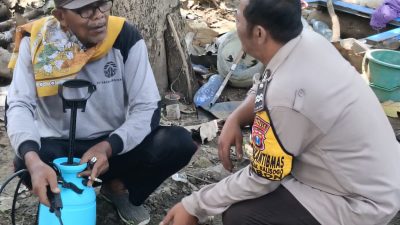 Dukung Asta Cita Presiden, Polisi dan Warga Jabon Optimalkan Lahan Pekarangan untuk Sayuran