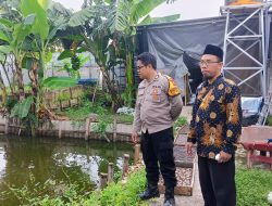 Dukung Ketahanan Pangan, Bripka Agung Aktif Dorong Perawatan Budidaya Ikan Patin di Desa Tropodo