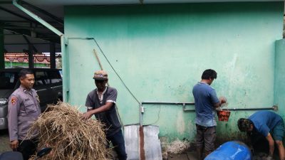 Dukung Ketahanan Pangan, Dengan Patroli Humanis di Budidaya Belut