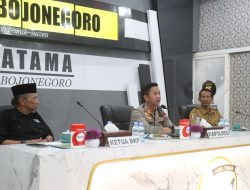 Zoom Meeting Bersama Kapolda Jatim, Pendekar di Bojonegoro Komitmen Jaga Suro Aman