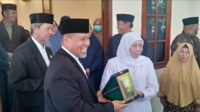 Gubernur Jatim Khofifah Indar Parawansa Kunjungi Ponpes Al- Ishlah Bondowoso