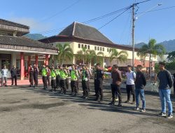 Jaga Kondusifitas, Polres Wonogiri Amankan Turnamen Futsal Smandagiri di GOR Giri Mandala