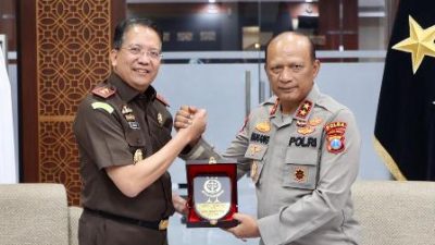 Kapolda Jatim Terima Audiensi Kajati Jatim, Sinergi Antar Instansi untuk Menjaga Situasi Kamtibmas Tetap Kondusif