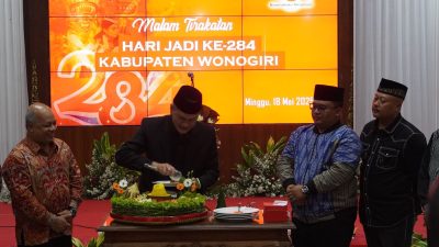 Kapolres Hadiri Malam Tirakatan HUT ke-284 Kabupaten Wonogiri Sebagai Wujud Sinergitas Polri dan Pemerintah Daerah