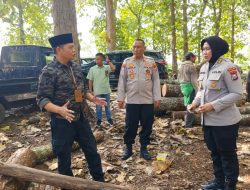 Kasubdit Polsus Polda Jatim Kunjungi Perhutani Bondowoso, Dukung Penuh Pemberantasan Illegal Logging