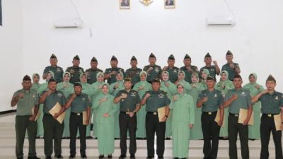 Kodim 0827/Sumenep Gelar Acara Pelepasan 08 Personel Pindah Satuan