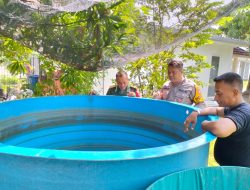 Kolaborasi TNI-Polri Masifkan Ketahanan Pangan di Desa Wedi Kecamatan Gedangan